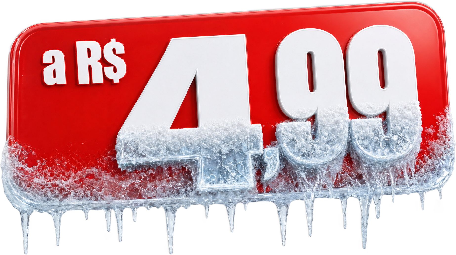 A partir de R$ 4,99 — dólar congelado